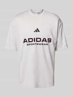 Adidas Sportswear T-shirt met logo en ronde hals