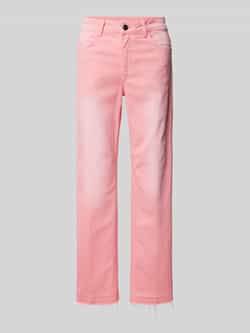 Milano italy Straight leg jeans met verkort model