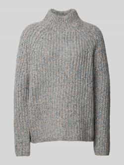 Jake*s Casual Regular fit gebreide pullover met opstaande kraag
