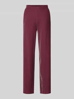 Vila Glanzende broek met elastische band model 'ELEINAS'