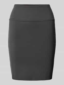 Kaffe Knielange rok met elastische band model 'PENNY'