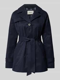 S.Oliver RED LABEL Korte trenchcoat met strikceintuur