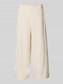 Vero Moda Regular fit culotte met krijtstreep model 'MINDY'
