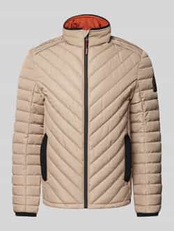 MCNEAL Gewatteerd jack met labeldetail