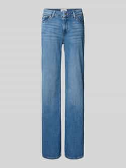 JJXX regular waist flared jeans light blue denim