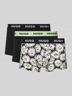 HUGO Boxershort met elastische band in een set van 3 stuks