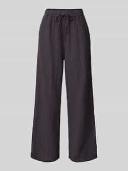 Only Regular fit stoffen broek in kreuklook model 'THYRA'