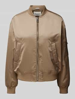 Marc O'Polo Reguliere aviator-stijl blouson Brown Dames