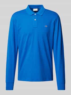 Gant Regular fit poloshirt met labelstitching model 'SHIELD'