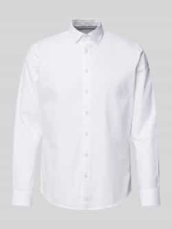 Jake*s Slim fit zakelijk overhemd met kentkraag