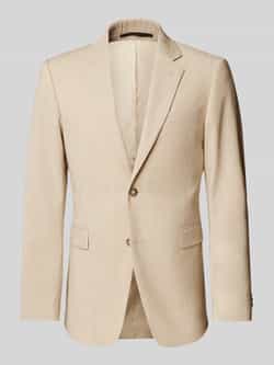 Tiger Of Sweden Slim fit 2-knoops colbert met klepzakken model 'Justin'