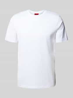 HUGO Regular fit T-shirt van puur katoen model 'DIMERSTEE'