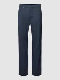 Christian Berg Men Chino met fijn structuurmotief