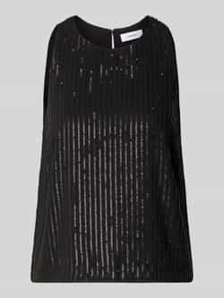 Comma Blousetop met pailletten