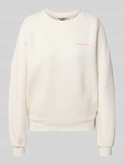 Colourful Rebel Sweatshirt met labelprint model 'Summer Shell'