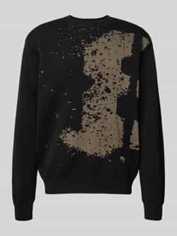 G-Star RAW Sprayed 89 Relaxed Gebreide Trui Zwart Heren