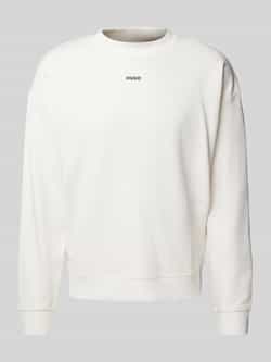 HUGO Sweatshirt met labeldetail model 'Dapocrew'