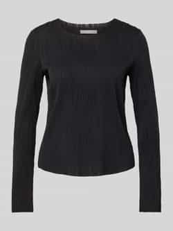 Christian Berg Woman Selection Shirt met lange mouwen en structuurmotief