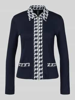 Marc Cain Shirt met lange mouwen met tweewegritssluiting