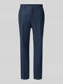Boss Regular fit pantalon met persplooien model 'Genius'