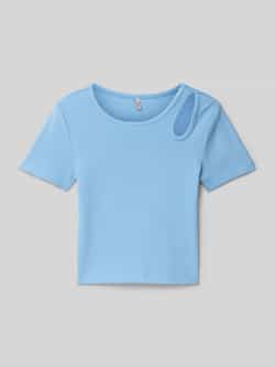 KIDS ONLY Shirt met korte mouwen KOGNESSA S S CUT OUT TOP BOX JRS NOOS