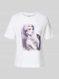 Rich & Royal T-shirt met motiefprint
