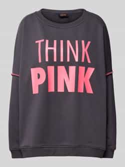 Miss goodlife Oversized sweatshirt met statementprint