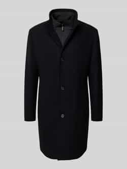 Selected Homme Regular fit lange wollen jas met gewatteerde inzet model 'RAINAR'