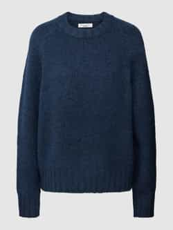 Marc O'Polo DENIM Gebreide pullover van scheerwolmix met ronde hals