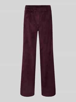 MAC Stoffen broek met Franse steekzakken model 'Chiara'