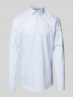 Jake*s Slim fit zakelijk overhemd met extra lange mouwen