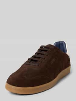 JOOP! SHOES Leren sneakers met labelopschrift model 'velluto misto ike'