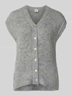 Ichi Mouwloos vest met V-hals model 'BELABLUE'