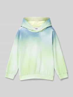 s.Oliver RED LABEL Regular fit hoodie van katoenmix met kleurverloop