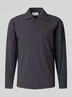 JAKE*S STUDIO MEN Regular fit overhemdjack met borstzak