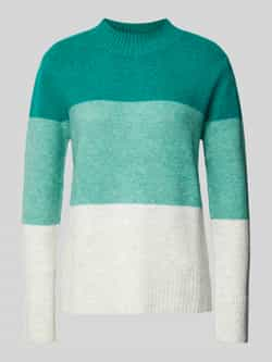 Tom Tailor Denim Regular fit gebreide pullover met colour blocking