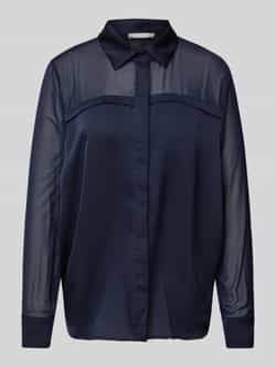 Christian Berg Woman Selection Overhemdblouse met blinde knoopsluiting