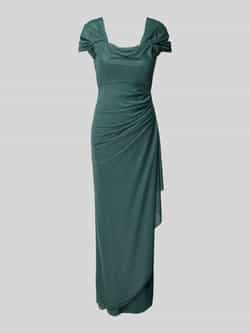 Vera Mont Avondjurk in off shoulder-look met plooien