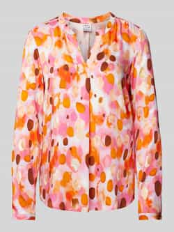 Emily Van den Bergh Blouse van viscose in all-over look