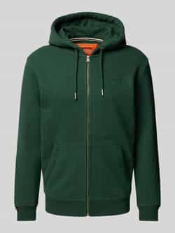 Superdry Sweatjack met labelstitching