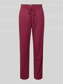 Christian Berg Woman Regular fit stoffen broek van viscosemix