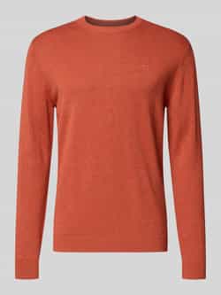 Tom Tailor Regular fit gebreide pullover van zuiver katoen