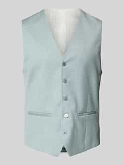 HECHTER PARIS Regular fit gilet met paspelzakken