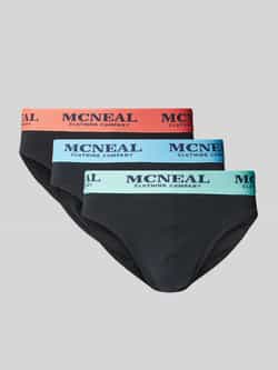 MCNEAL Slip met elastische band met logo in een set van 3 stuks