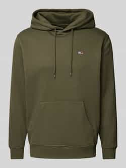 TOMMY JEANS Heren Truien & Vesten Tjm Reg S Flag Hoodie Groen