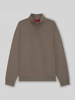 HUGO Relaxed fit sweatshirt van katoen model 'DURTY'