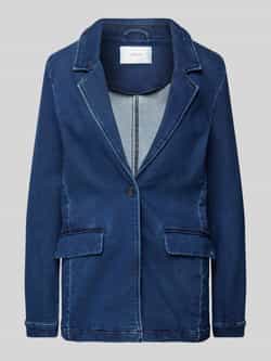 S.Oliver rechtvallende blazer dark blue denim