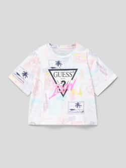 Guess T-shirt met all-over motief