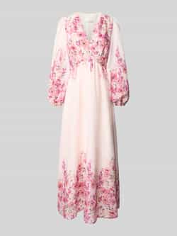 NEO NOIR Maxi-jurk met V-hals model 'SILFI'