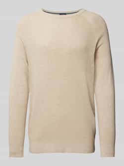OLYMP Level Five Gebreide pullover met ribboorden